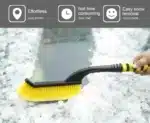 Car Snow Removal Kit – EVA Foam Handle Ice Scraper & Snow Brush for Windshield Cleaning in Winter